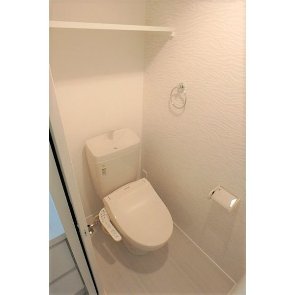 OKエステート竹島のトイレ|トイレもきれいです