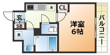 クオーレ神戸山手の間取り