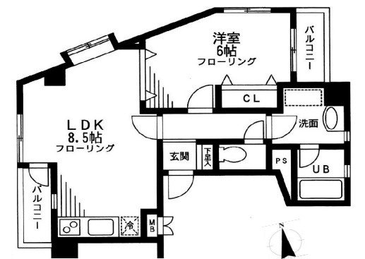 Petit　Fontaineの間取り