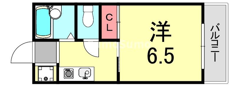 コモドカーサ魚崎の間取り