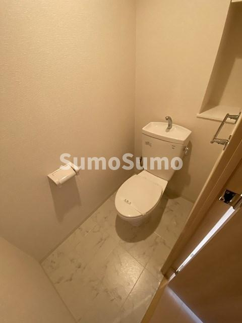 甲子園六石町ハイツのトイレ