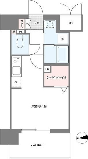 パルティール吹上アネックスの間取り