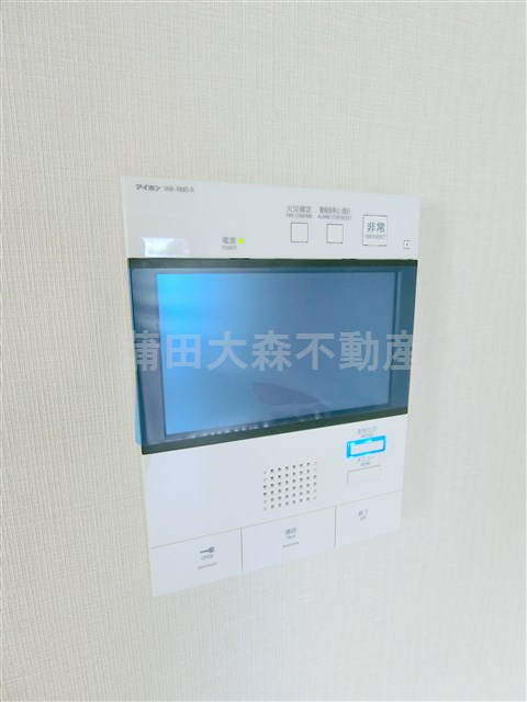 レジディア蒲田プレイスの設備|TVモニター付オートロック