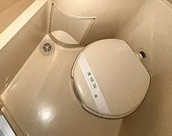横浜市旭区白根２丁目の賃貸マンションのトイレ