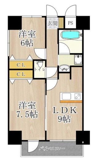 BGC難波タワーの間取り
