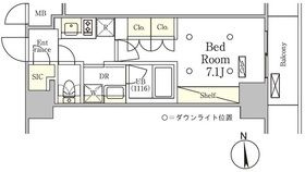 テラス御徒町の間取り