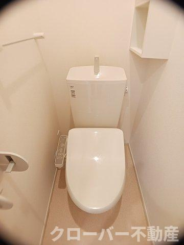 メゾンリヴィエールＧのトイレ