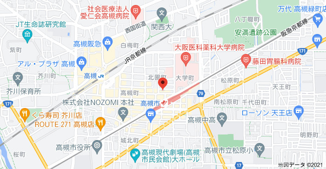 北園マンションの地図