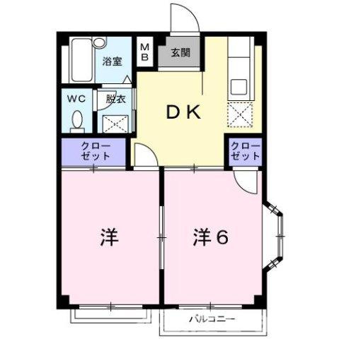 ダイトウハイツの間取り
