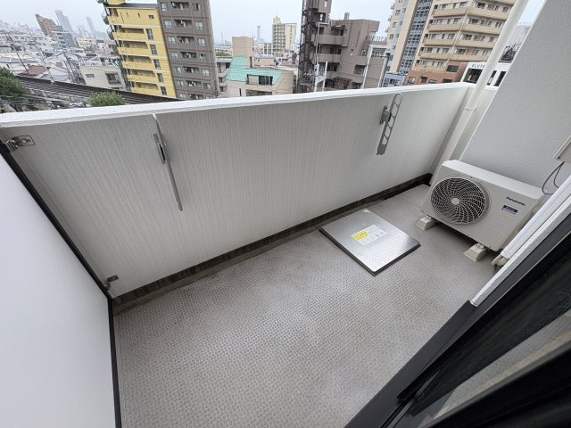 グランメール灘のバルコニー