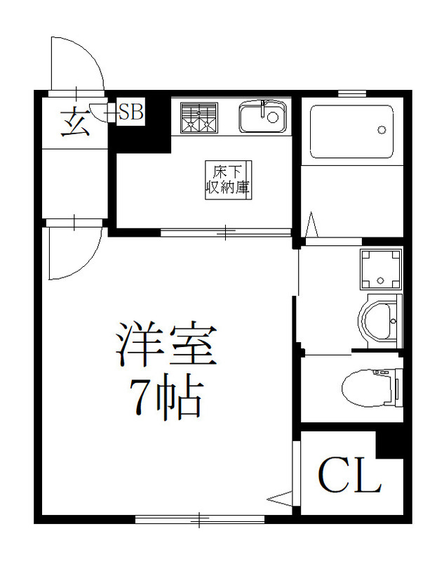 フォルス27の間取り