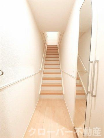 クラール土器町Ｃの玄関