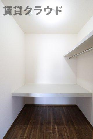 メープルスクウェアの収納|大きなものも収納できそうです