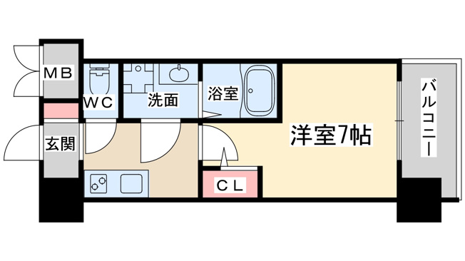 【間取り】 | エスレジデンス大阪同心