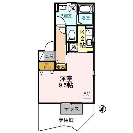 アウラ千里丘の間取り