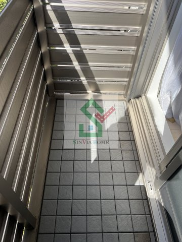 新座市栗原1丁目アパートのバルコニー