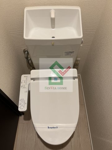 新座市栗原1丁目アパートのトイレ