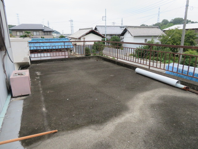 藤岡市三本木　中古399のバルコニー