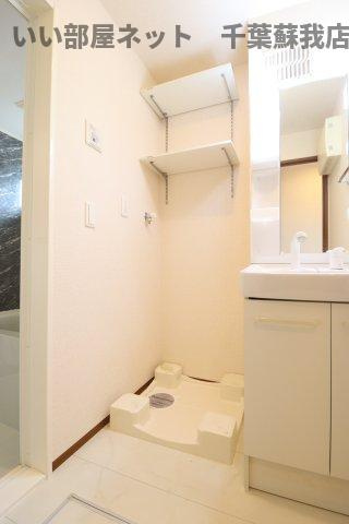 プランタンの洗面所|洗濯機置場