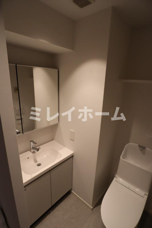 CREALpremier大森の洗面所