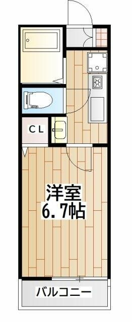 マ・フィーユ六角の間取り