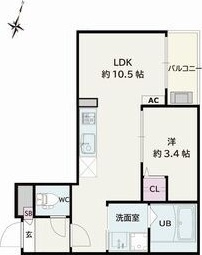 Jack kamishigeharaⅡの間取り