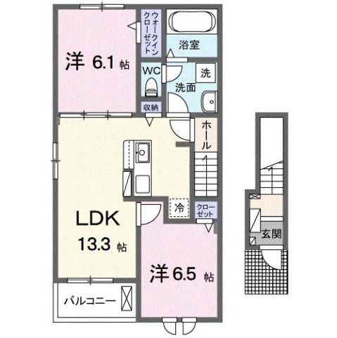 【間取り】 | コスモ　グレース
