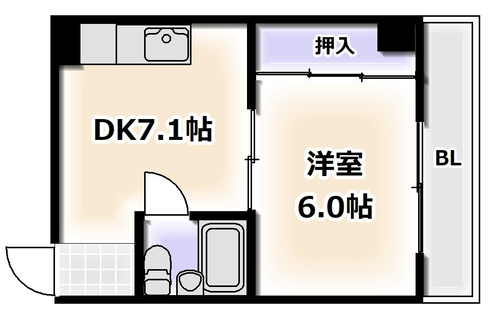 パークハイツ沢の間取り