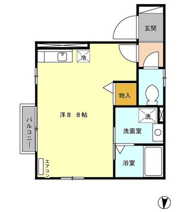 アコールの間取り