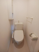 シンプルで使いやすいトイレです
