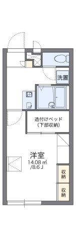 代表的な間取のため実際の間取とは異なる場合があります