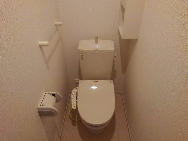 トイレもきれいです