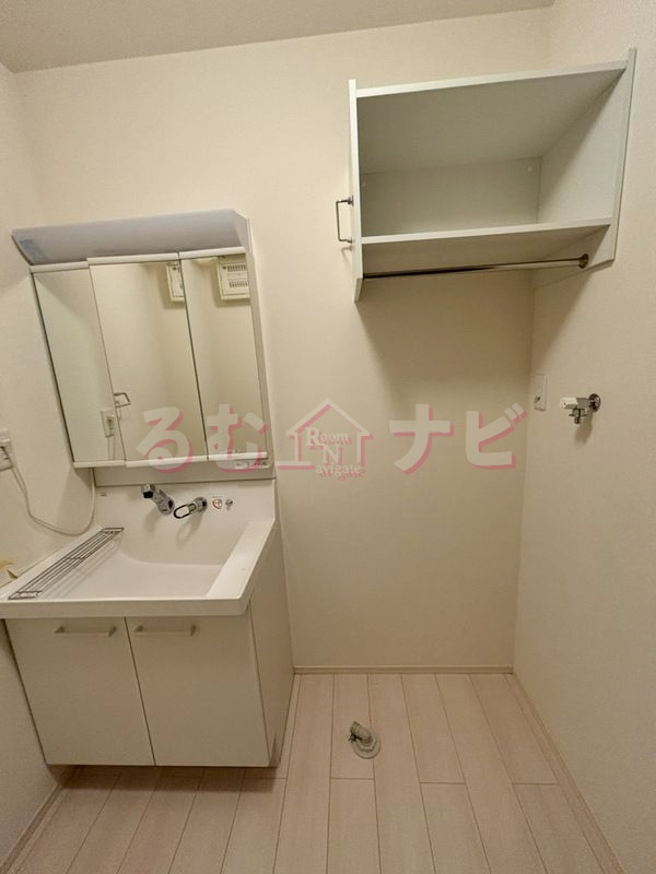 春日市下白水北５丁目のアパートの洗面所
