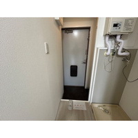 明るい玄関です