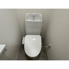 シンプルで使いやすいトイレです