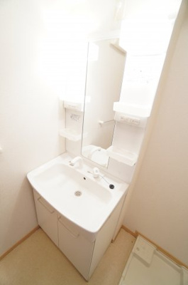 【独立洗面台】 | ピーノパストラル5 | ※同物件・反転タイプの写真です。