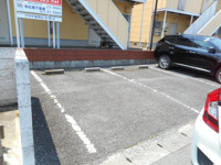 駐車場です