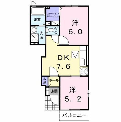 グランド　フィールドＡの間取り