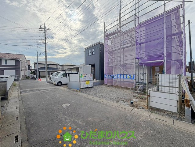 鷲宮駅Ⅵ　新築一戸建て　02　リーブルファインの前面道路含む現地写真|2026/10/19　撮影