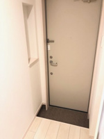 きれいな玄関です