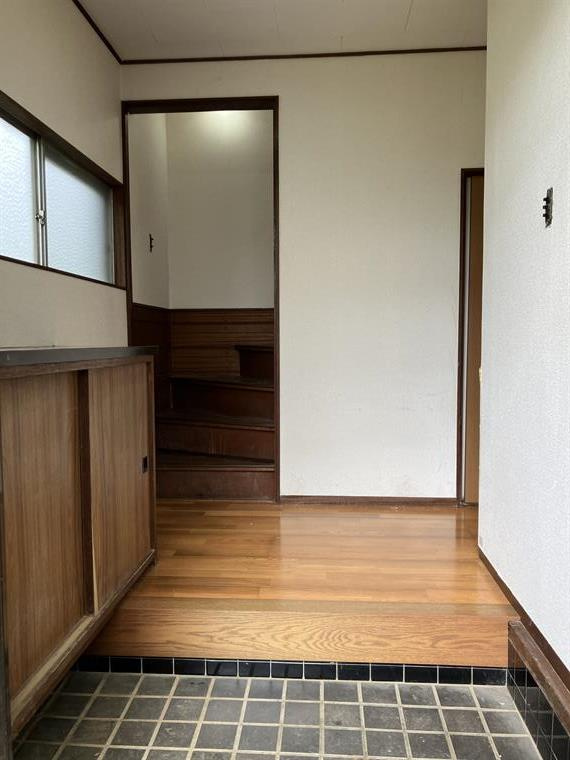 きれいな玄関です