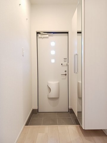 きれいな玄関です