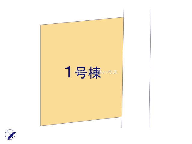 上尾市中妻　7期　新築一戸建て　リガーレ　01の区画図|1号棟