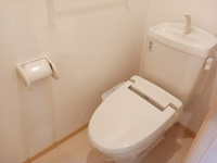 シンプルで使いやすいトイレです