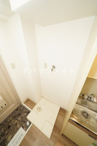 【設備】 | リエス湘南戸塚～仲介手数料無料～ | 室内洗濯機置場です