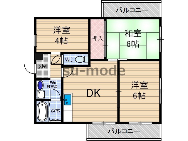 コンプリーションⅠの間取り
