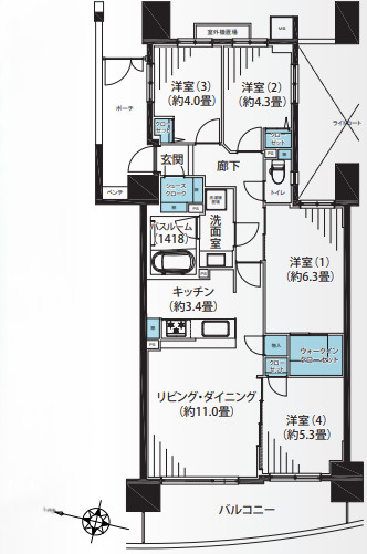 ナイスベルクール横濱綱島