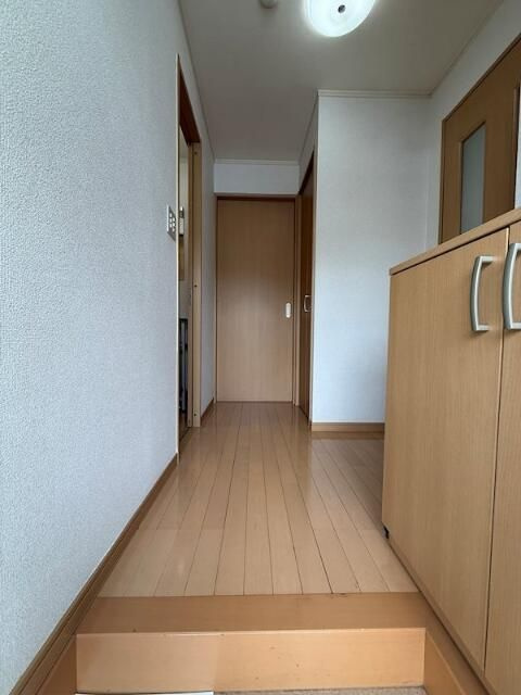 第三代田ハイツの玄関