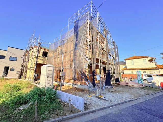 【外観】 | 練馬区石神井台5丁目　新築一戸建住宅　全2棟　(保谷店) | 水回りを1階に集中させ、生活動線に配慮した間取り。