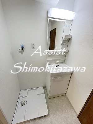 メゾンレスポアールの洗面所